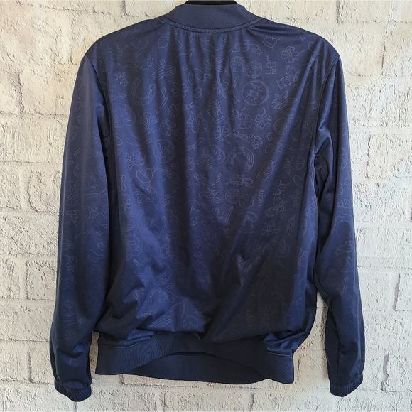 Nike Shield Navy Blue Amulets Men's Golf Pullover Crewneck Sweatshirt Small - Picture 2 of 10